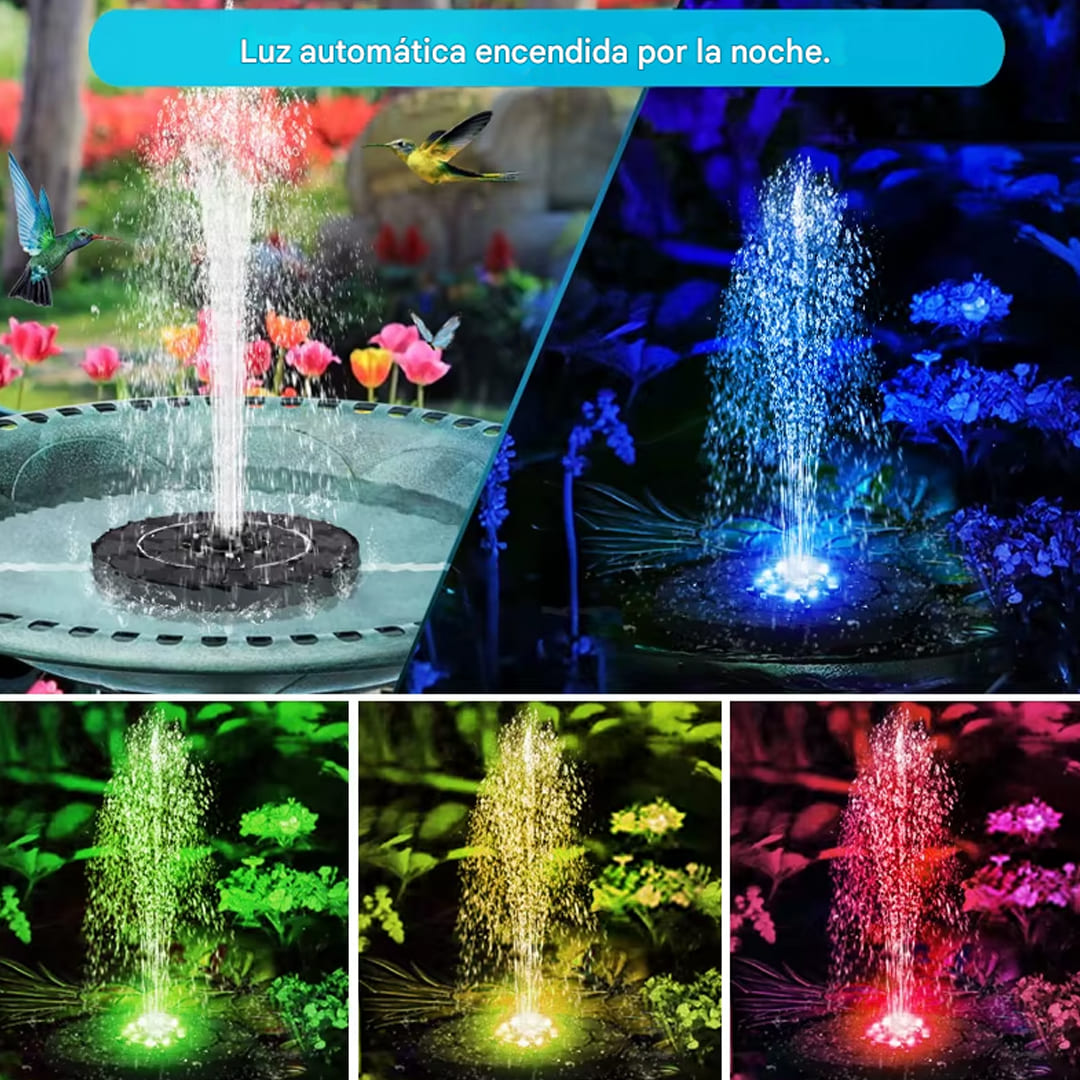 FUENTE DE AGUA SOLAR - SUNSHINE GLOW™