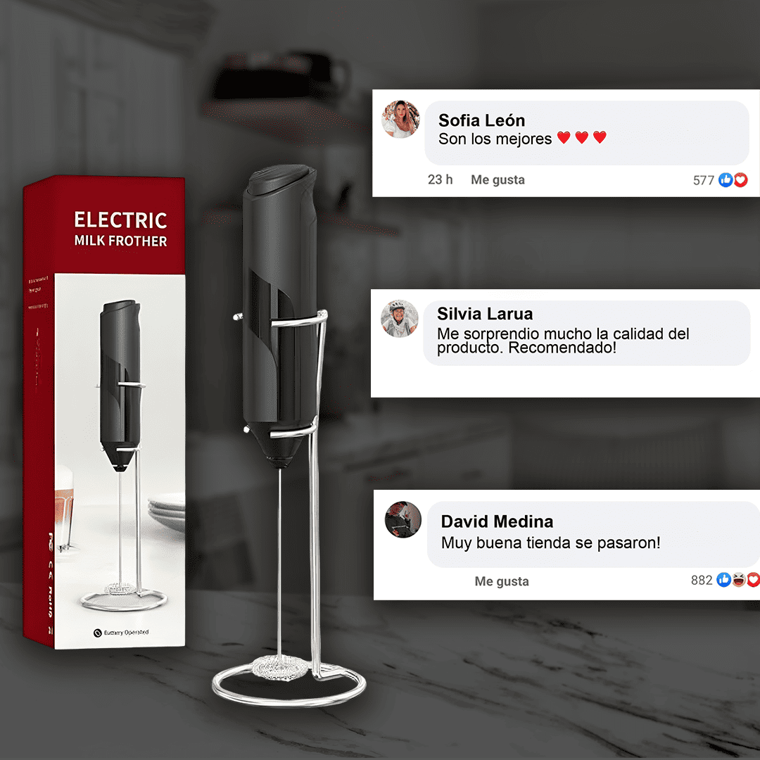 ESPUMADOR DE CAFÉ ELÉCTRICO - CREMA ELITE™