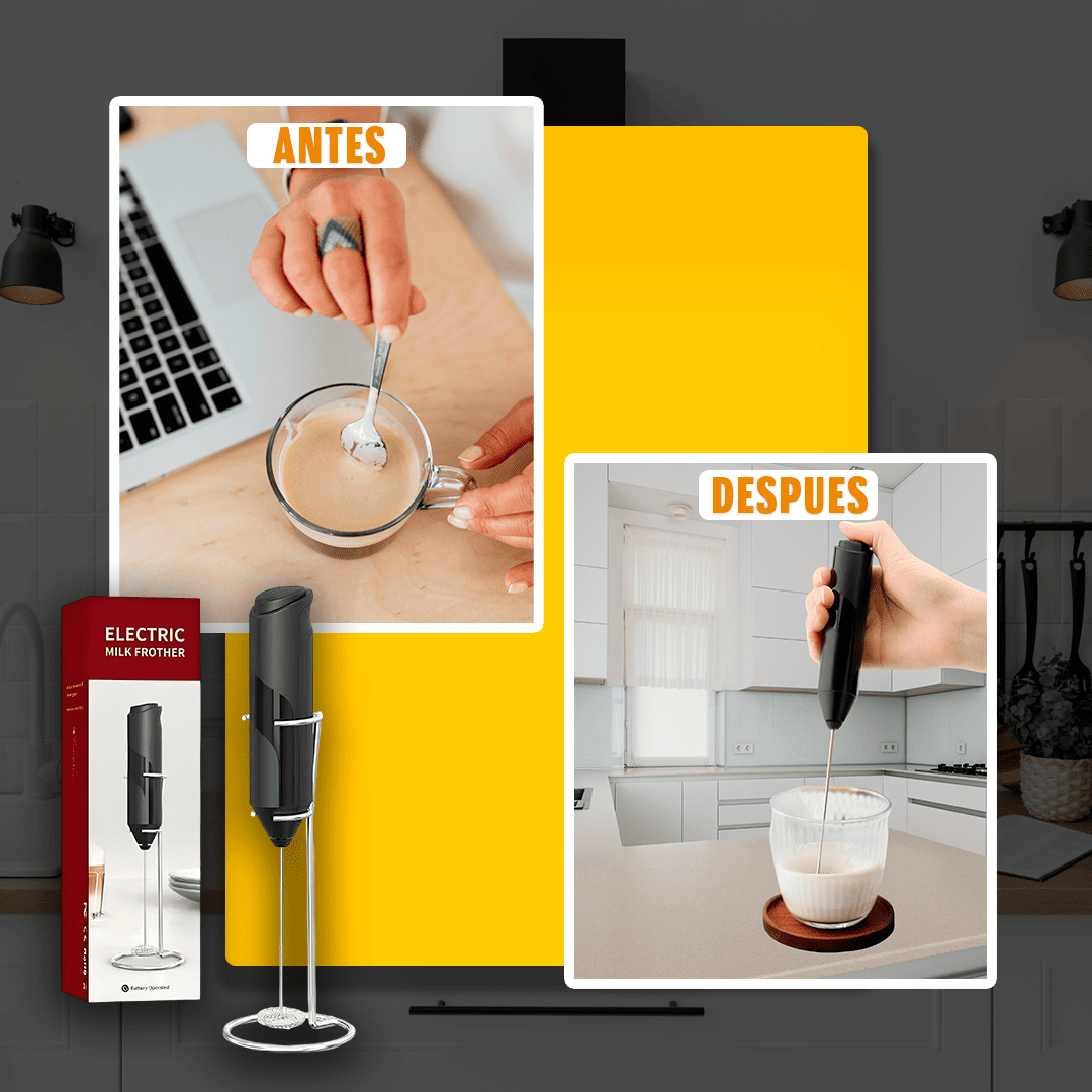 ESPUMADOR DE CAFÉ ELÉCTRICO - CREMA ELITE™