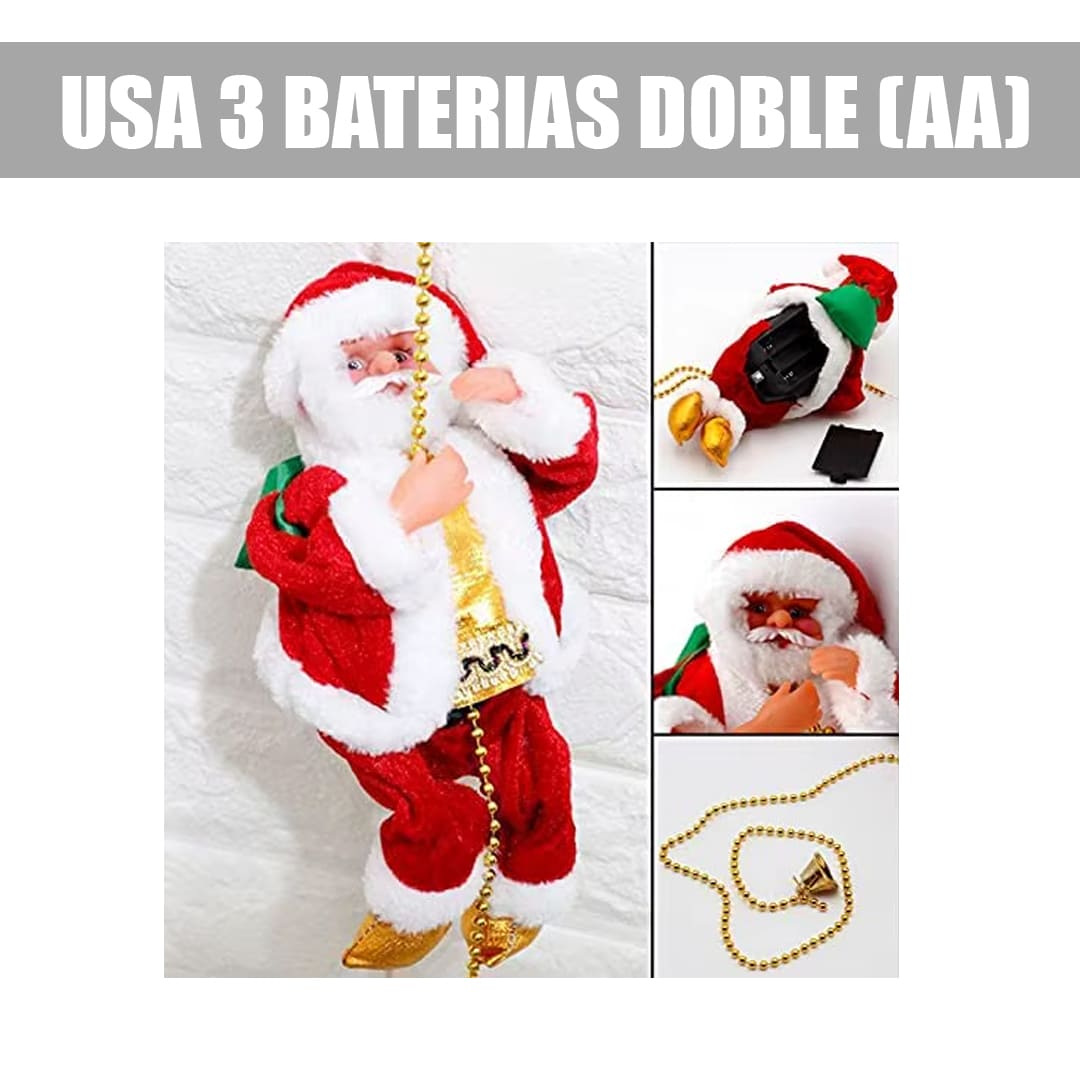 SANTA CLAUS ESCALADOR