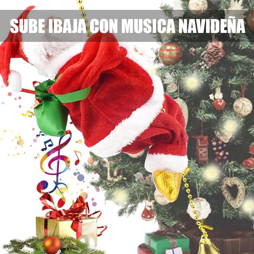 SANTA CLAUS ESCALADOR