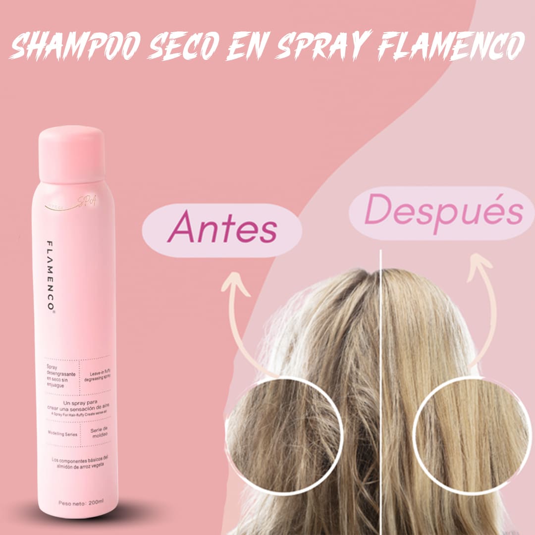 SHAMPOO EN SECO EN SPRAY - FLAMENCO®