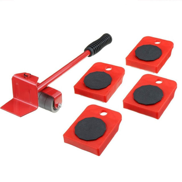 Juego de herramientas para mover y levantar muebles pesados