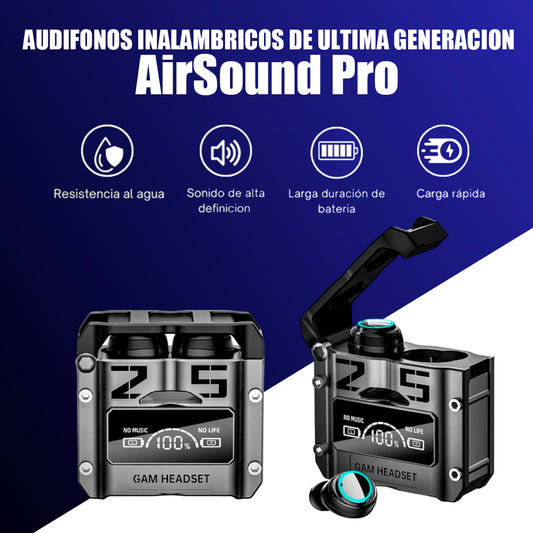 AUDIFONOS INALAMBRICOS DE ULTIMA GENERACION- AIRSOUND PRO™