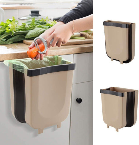 Cubo de basura plegable para cocina para reciclaje - Stop Basura