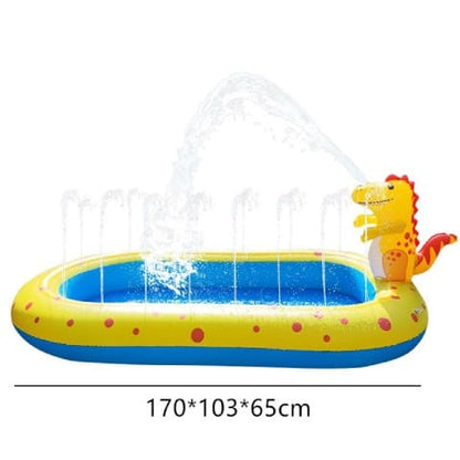 Piscina 2 en 1 con rociador - Dinosaur Splash™