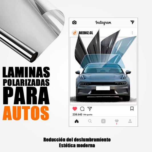 LAMINAS POLARIZADAS PARA AUTOS - DARKLUX™