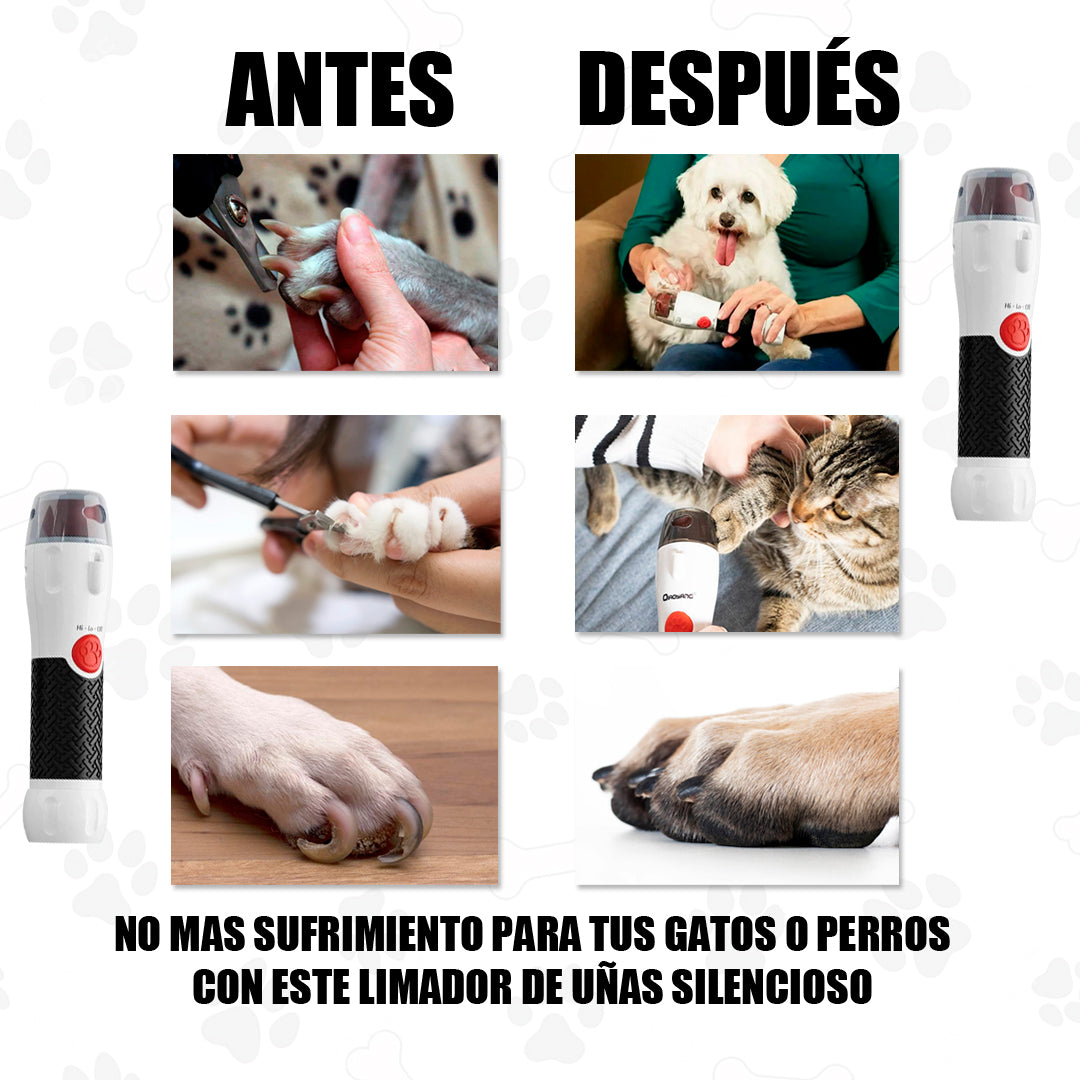 LIMADOR DE UÑAS ELECTRICO MASCOTAS - PAW PERFECT ™