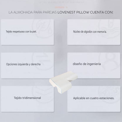 ALMOHADA PARA PAREJAS LOVENEST PILLOW™™