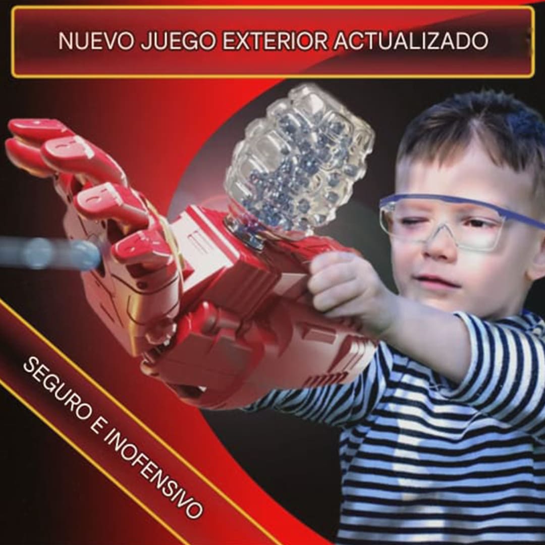 IRON MAN GEL BLASTER™  (MANO ROBÓTICA)