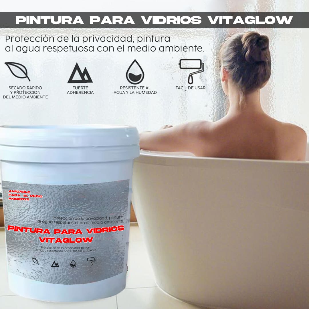 PINTURA PARA VIDRIOS EFECTO ESMERILADO - VITAGLOW™
