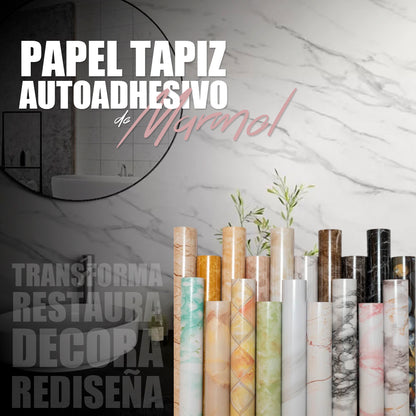 Papel tapiz autoadhesivo de mármol Marbelwall™