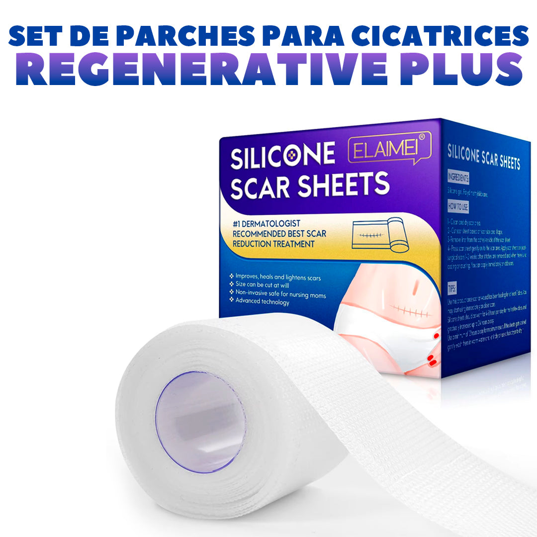 SET DE PARCHES PARA CICATRICES - REGENERATIVE PLUS