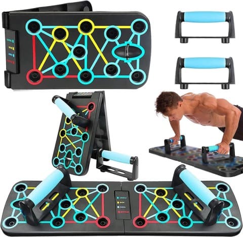 Tablero para flexiones 9 en 1 - Push Up Board