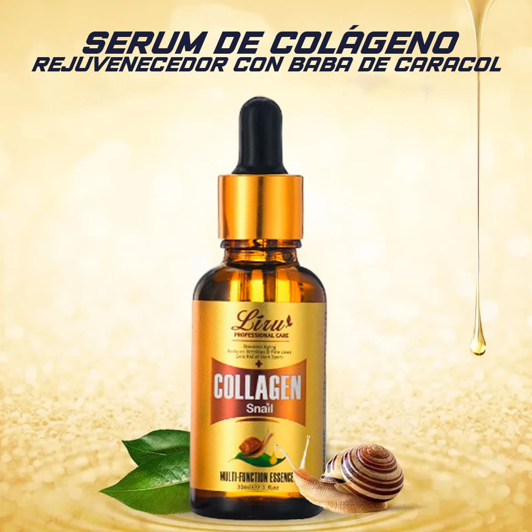 SERUM DE COLAGENO REJUVENECEDOR CON BABA DE CARACOL- LIRU ™