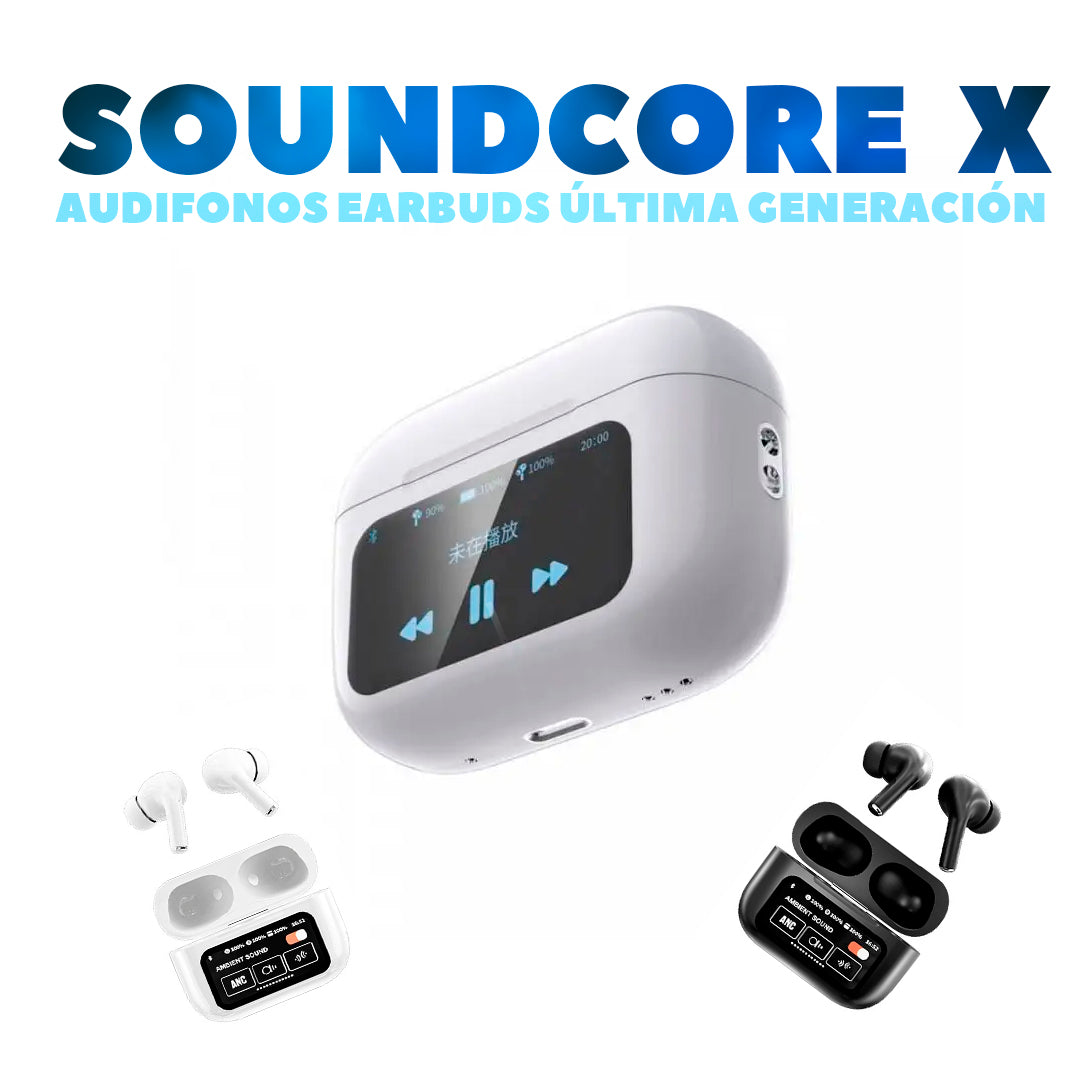 AUDIFONOS EARBUNDS UTIMA GENERACION - SOUND CORE X 2024™