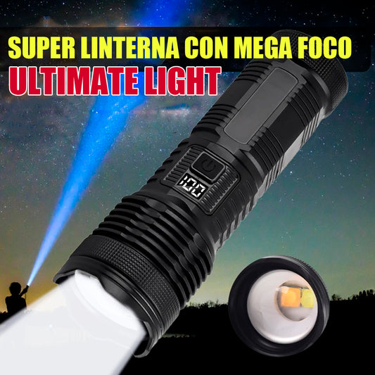 Super linterna con mega foco ULTIMATE LIGHT