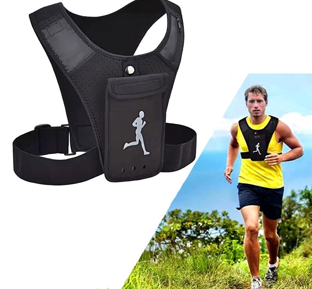 Chaleco Fitness con Bolsillos - Running Vest