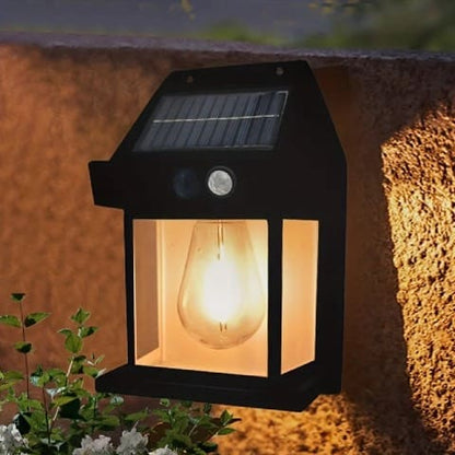 Lampara solar de exterior para pared - ECOLIGHTS