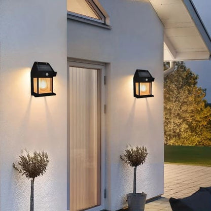 Lampara solar de exterior para pared - ECOLIGHTS