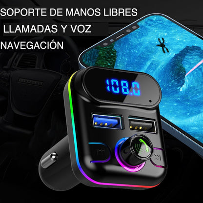 Cargador Bluetooth con rep. de Musica - Cally Car