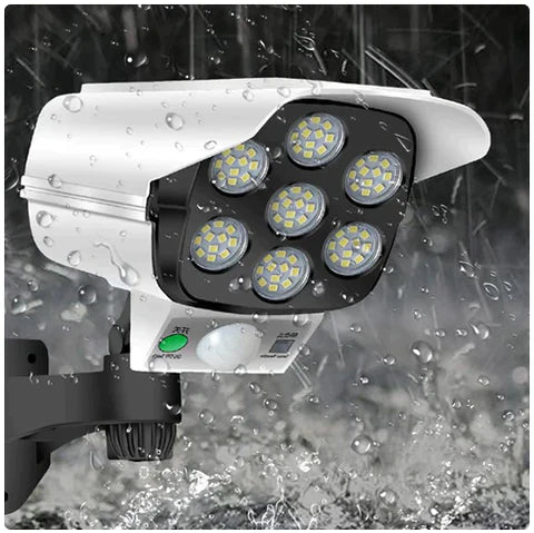 FOCO LED SOLAR - LAMPARA TIPO CAMARA ORIGINAL