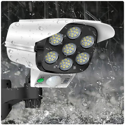 FOCO LED SOLAR - LAMPARA TIPO CAMARA ORIGINAL