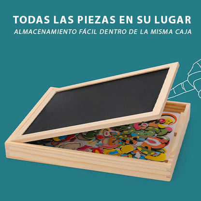 Pizarra de Dibujos Magnética 2 en 1 Montessori - Magic Draw