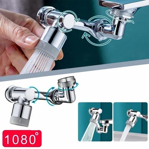 Llave Giratoria Universal Para Baño o Cocina 1080° -  Tap 1080