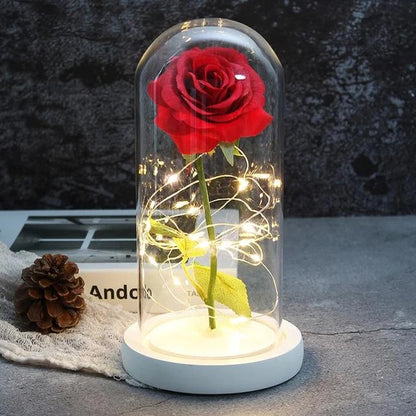 Lámpara Led Rosa Encantada